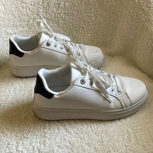 White Madden Girl Sneakers